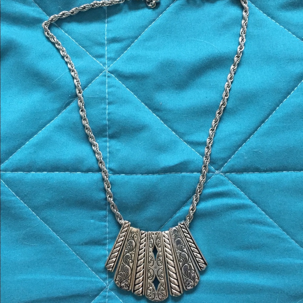 Silver Southwest necklace